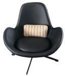 Hot Classic Design Fabric Leather Swivel Chair for Living Room Leisure chair