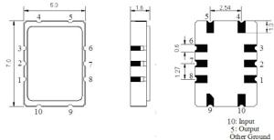 Quality HDF294A21 293.8MHZ Bandpass 5g Baw Filter wholesale