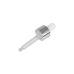 Gold Silver Cosmetic Bottle Dropper Tops For Essential Oils 18/410 20/410