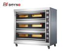 Three Layer Nine Trays 220V Electric Baking Oven