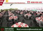 Customized 10x30m Waterproof White And Red Large Aluminum Outdoor Event Tents