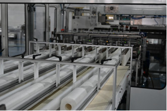 BRT HHT 2 Layers Plc Kitchen Towel Wrapper Motion Control