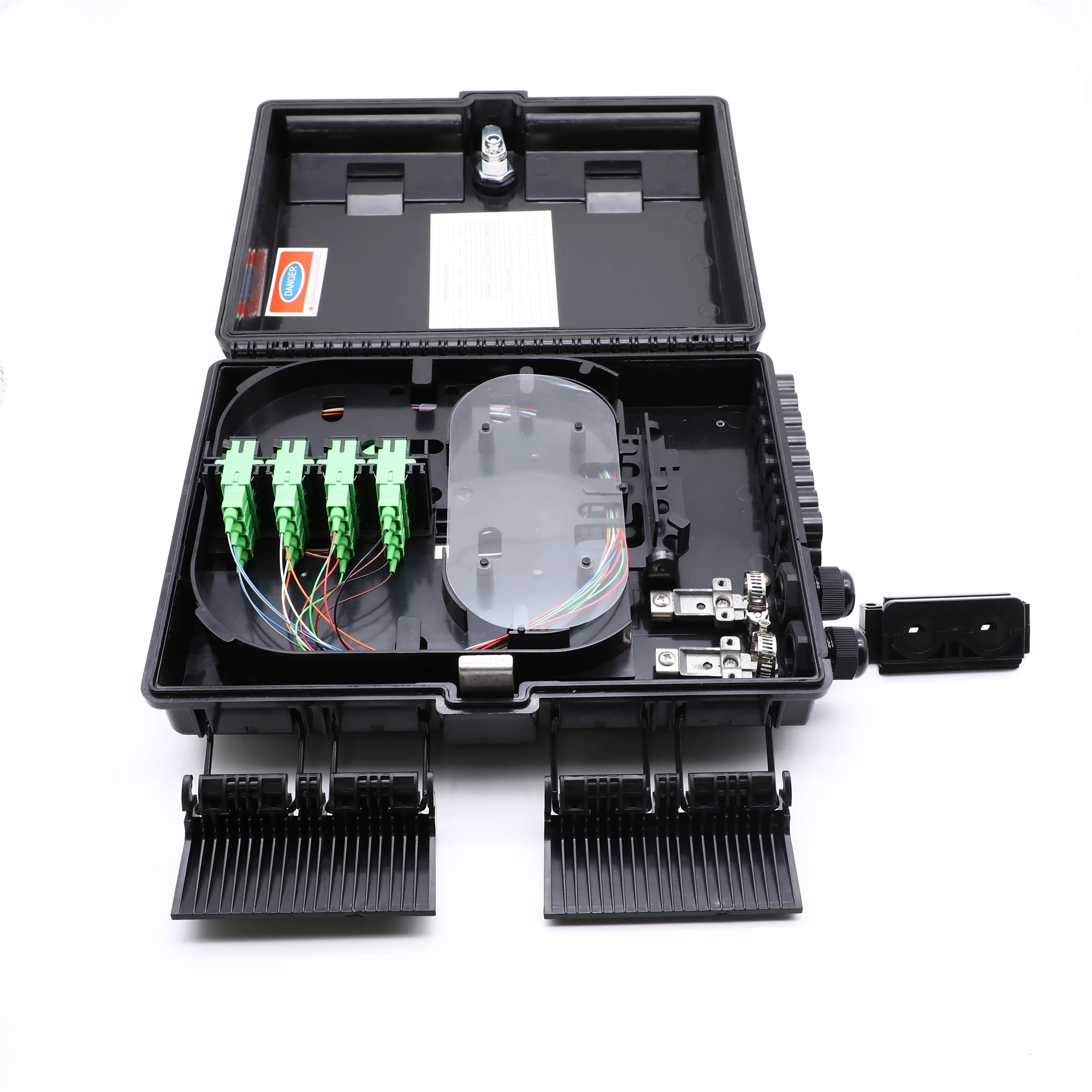 4/12/16/24/48 Core ABS FTTH Outdoor Fiber Optic Distribution Box with ISO Certification