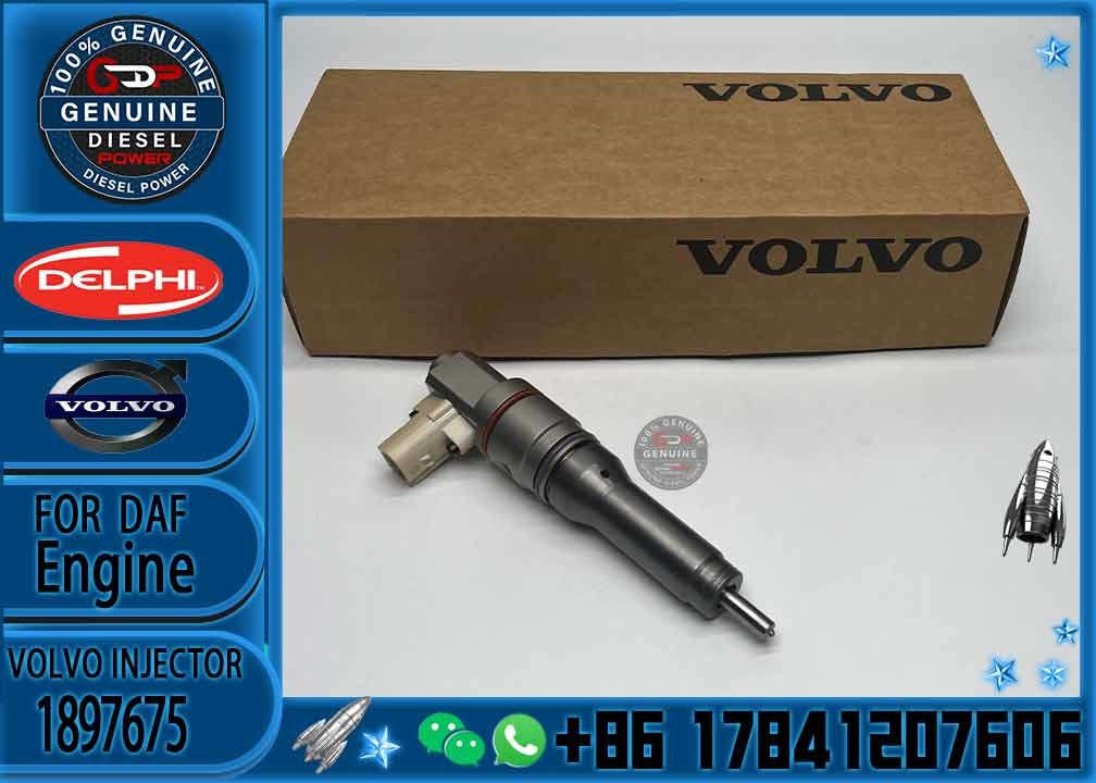 New Common Rail Fuel Injector BEBJ1D01104 1972590 BEBR3A01000 1897675 BEBR3A01100 1934321 1914474 for DAF