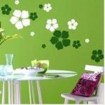 Modern Art Contemporary Designer Cool Wall Flower Stickers HB-137