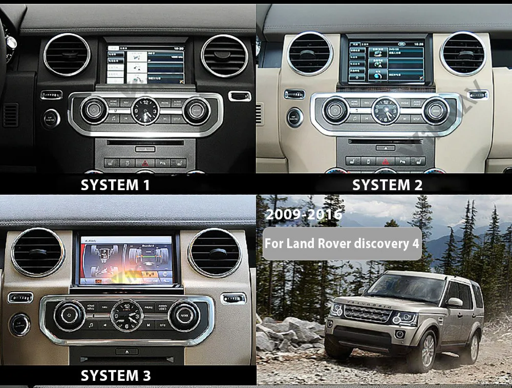 Vertical Screen Car Radio For Land Range Rover Discovery 4 2009-2016 New Upgrade Carplay GPS Navigation Car Multimedia