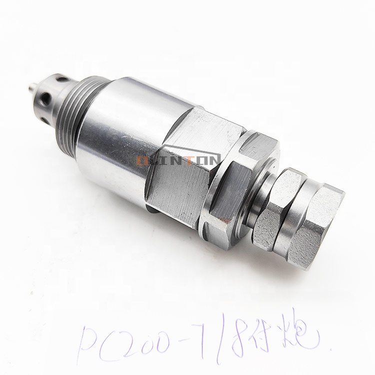 Support OEM Excavator Parts PC200-8 PC200-7 Hydraulic Pump Main Relief Valve 723-40-91200