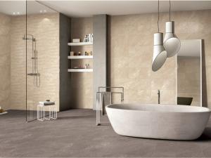 Quality 600x600mm Luxury Bathroom Ceramic Tile Deep Maroon Durable Shower Decoration wholesale