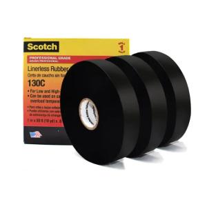 Quality Black Rubber Splicing Tape Insulation 130c For Electrical 0.76mm wholesale