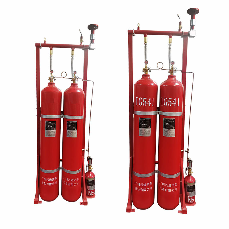 Effective Inert Gas Fire Suppression System With High Reliability Automatic Start