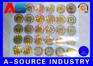 Quality Design Void Custom Holographic Stickers For Pharmaceutical Package Strong Adhesive wholesale