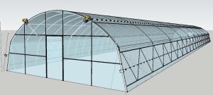 Quality High Tunnel Agricultural Polyethylene Film Greenhouse For Tomato wholesale
