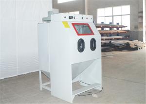 Quality 900mm * 600mm * 550mm Suction Blast Cabinet Dust Free 550W Fan Power 250Kg Weight wholesale