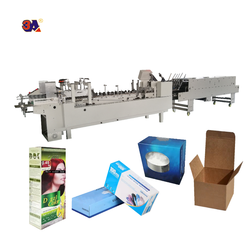Fully Automatic Gluing Machine CQT-650A The Ultimate Solution for Commodity Packaging
