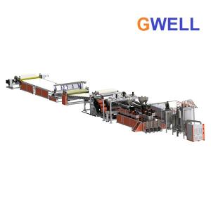 Quality PET GPPS Thick Plate Extrusion Line Plastic Sheet Extruder Machine 750kg H wholesale