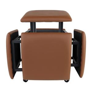 Quality Rubik'S Multi Upholstered Cube Stool 5 In 1 Restaurant Light Luxury wholesale