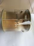 Transparent Printed Window Food Grade Tin Containers Cymk Printing