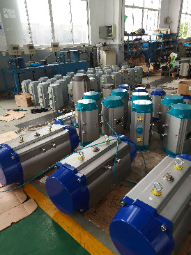 wuxi valve actuators double action single action pneumatic rotary actuator