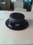 Black 8 4 Ohm Car Speaker Woofer , Shallow Mount Powered Subwoofer 27OZ Magnet