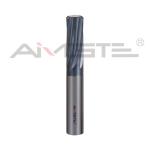 Solid Carbide Straight Flute Reamer Customized 6 Flute Reamer H7