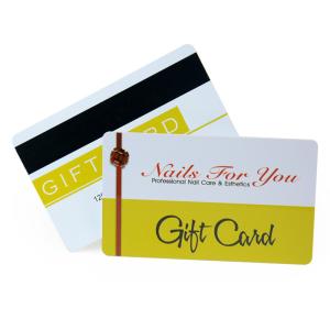 Quality Plastic Gift Magnetic Stripe Card Lightweight Anti Corrosion Eco - Friendly wholesale