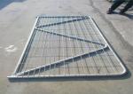 hot dipped galvanized electrostatic powder coated Farm gate 72'' high 16 gauge 6