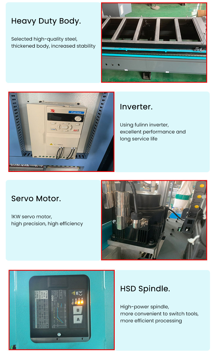 Syntec Control System Fully Automatic Cnc Nesting Machine for Wood Cabinet 2000*3000