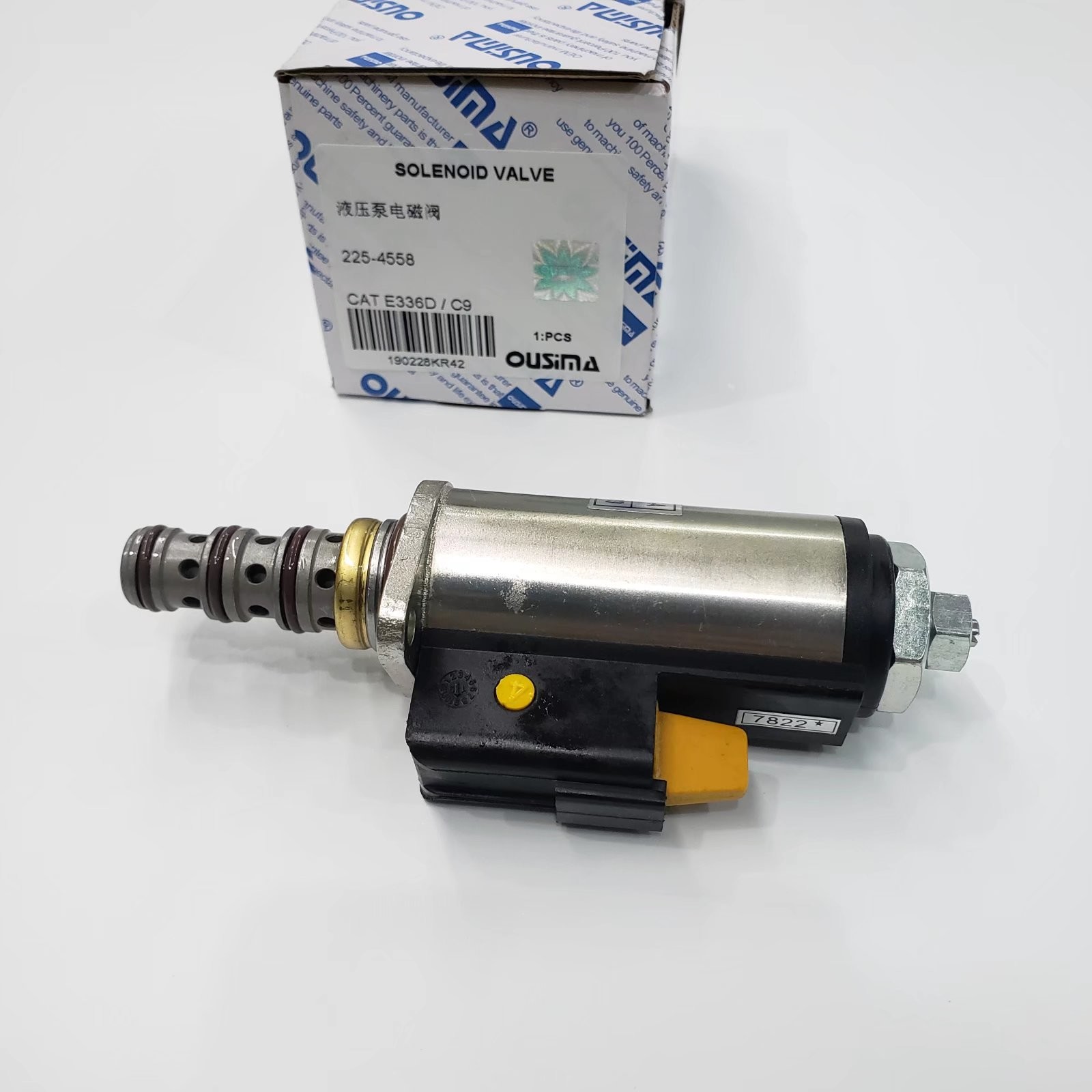 OUSIMA Pump Solenoid Valve 225-4558 Excavator 320D 336D E336D C9