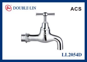 Quality Chrome Plated Slow Open Brass Handle Water Stop Tap wholesale