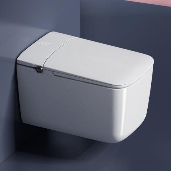 Multifunction Ceramic Elongated Bowl Modern Smart Toilet Electric With Sunken