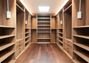 Quality Furniture Walk In Closet Wardrobe MDF Material Melamine Easy Installation wholesale