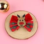 Christmas Girls Hair Accessories Set Hair Clips Christmas Bows Hair Clips Girls