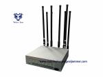 50W 5 Bands Mobile Phone Signal Jammer High Power GSM 3G 4G Range 100 Meters