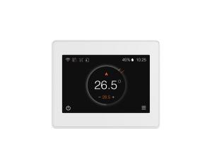 Quality 2.4ghz Touchscreen Smart WiFi Thermostats Remote Control Radiant Heat wholesale