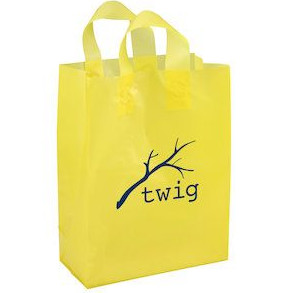 MDPE Loop Handle Carrier Bags 300mm 70cm Clear Shopping Bag