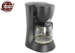 Black 600W 0.6L Electric Drip Coffee Maker Machine Removable Filter Easy To