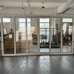 Customized Aluminium Sliding Glass Doors Double Tempered Glass Sound Proof