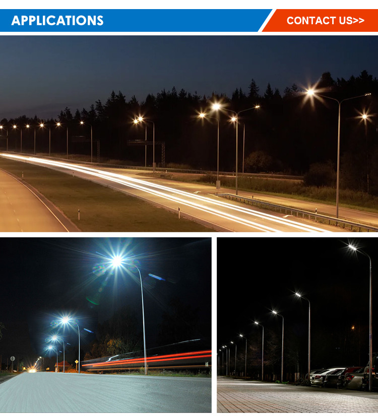 Intelligence Safety Outdoor Pole Mounted LED Street Light