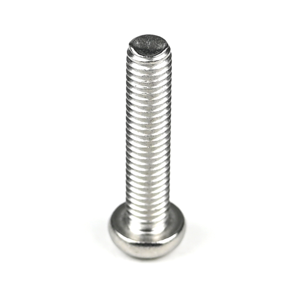 SUS304 Thread Cutting Pan Head Torx M5 X 20mm Machine Screws for Shelving ZINC Finish
