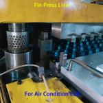 Professional Open Type Fin Press Line Stamping Machine For Aluminum Copper Steel