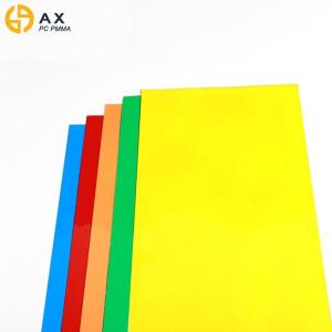 China ISO9001 2000*2300mm Colored Plexiglass Sheet on sale