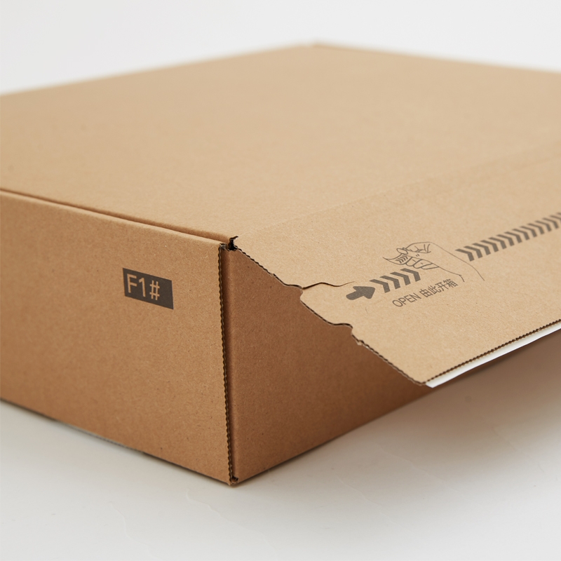 Folders Corrugated Cardboard Shipping Box Double Sided Tape