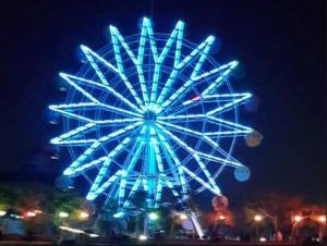 Quality 30m giant ferris wheel for sale with led light wholesale