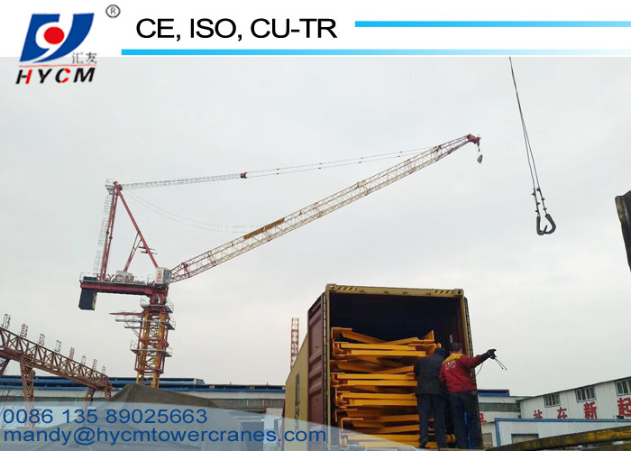 Brand New 6tons 25m Jib QTD2520 Luffing Jib Self-Erecting Fixed Tower Crane