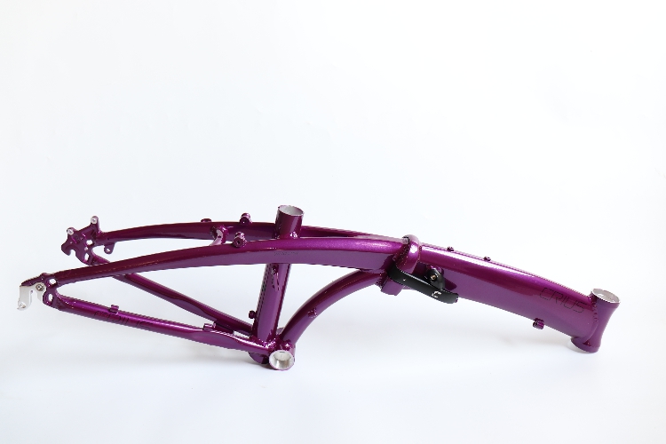 Upgrade Your 16" Bicycle with Our 2900g Titanium Folding Bike Frame You Won't Regret It