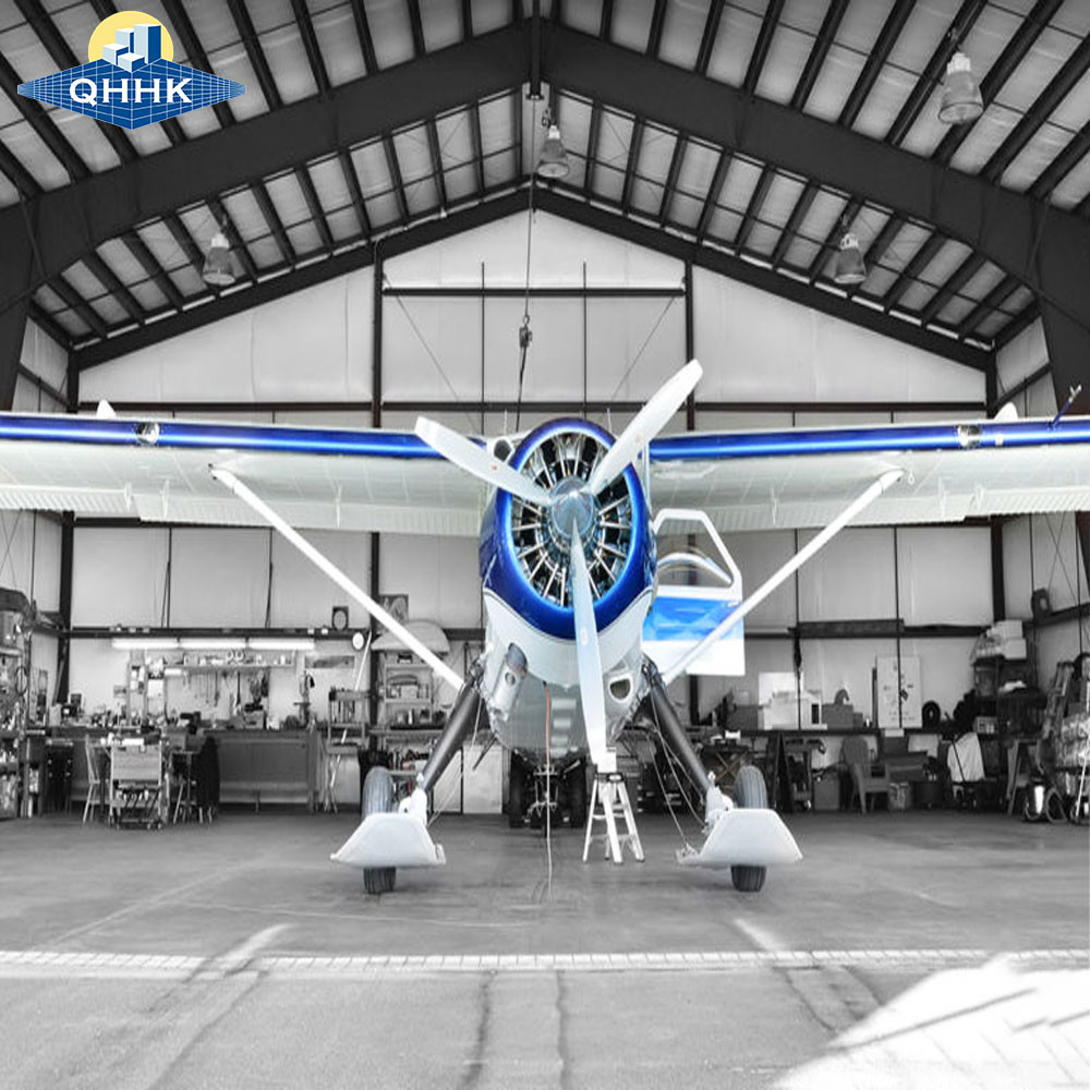 Custom Electric Door Q235 Steel Structure Hangar Prefabricated Gb Standard