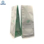 Mylar Moisture Barrier Coffee Laminated Flat Bottom Pouches
