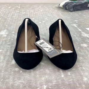 Quality Black Elegant Suede High Heel Shoes Stiletto And Chunky Heels wholesale