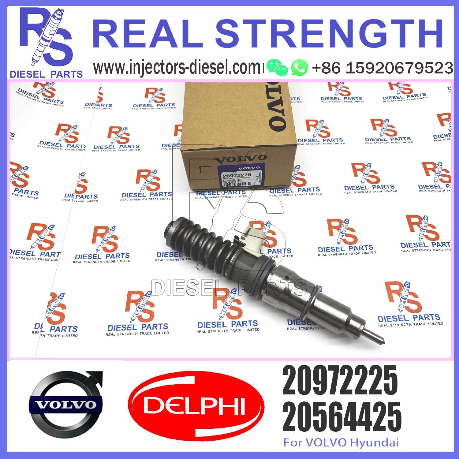 Diesel Fuel Inyector Electronic Unit Injector 20972225 BEBE4D16001 BEBE4N01001 for D11C V-O-L-V 21506699 21569191