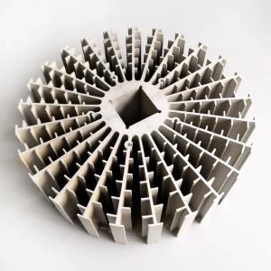 Quality Radial LED Aluminum Heatsink Extrusion Profiles Round AL 6063 T5 wholesale